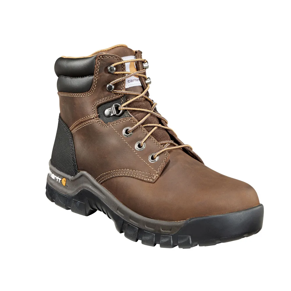 6-INCH RUGGED FLEX NON-SAFETY TOE BOOT - BRN-Brown Oil Tanned | Carhartt CMF6066