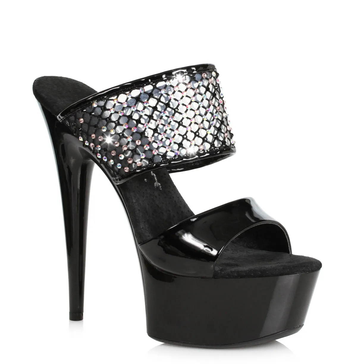 609-AILEEN 6" Stiletto Rhinestone Booties