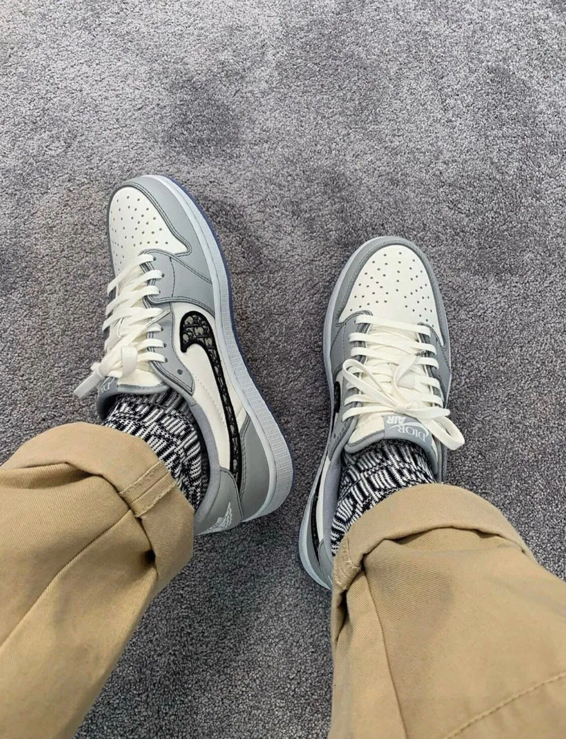 AJ1 x Christian Dior Low Top Christian Dior Joint