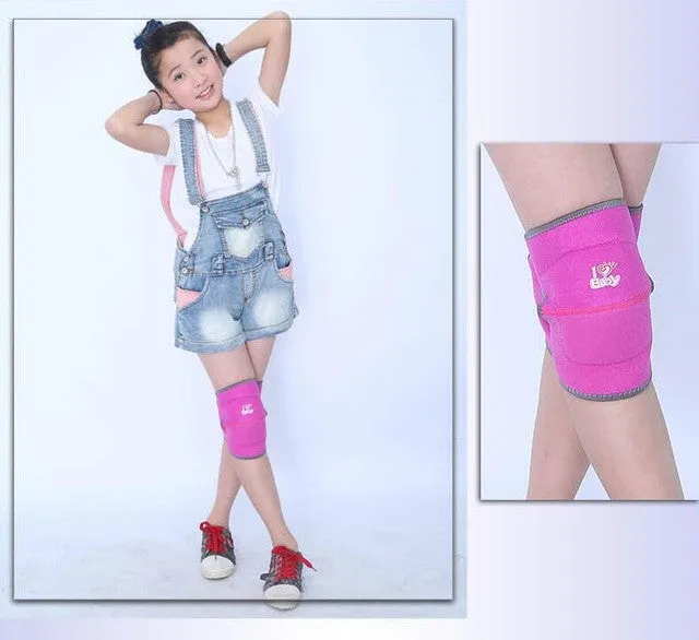 AOLIKES 1 Pair Kids Sports Kneepads Crawling Safety Children Dance Knee Support Football Basketball Volleyball Knee Pads