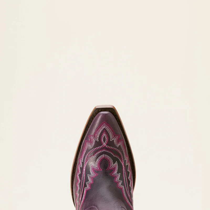 ARIAT WOMENS CASANOVA DEEP AMETHYST BOOTS