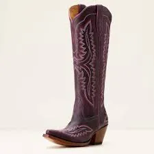ARIAT WOMENS CASANOVA DEEP AMETHYST BOOTS