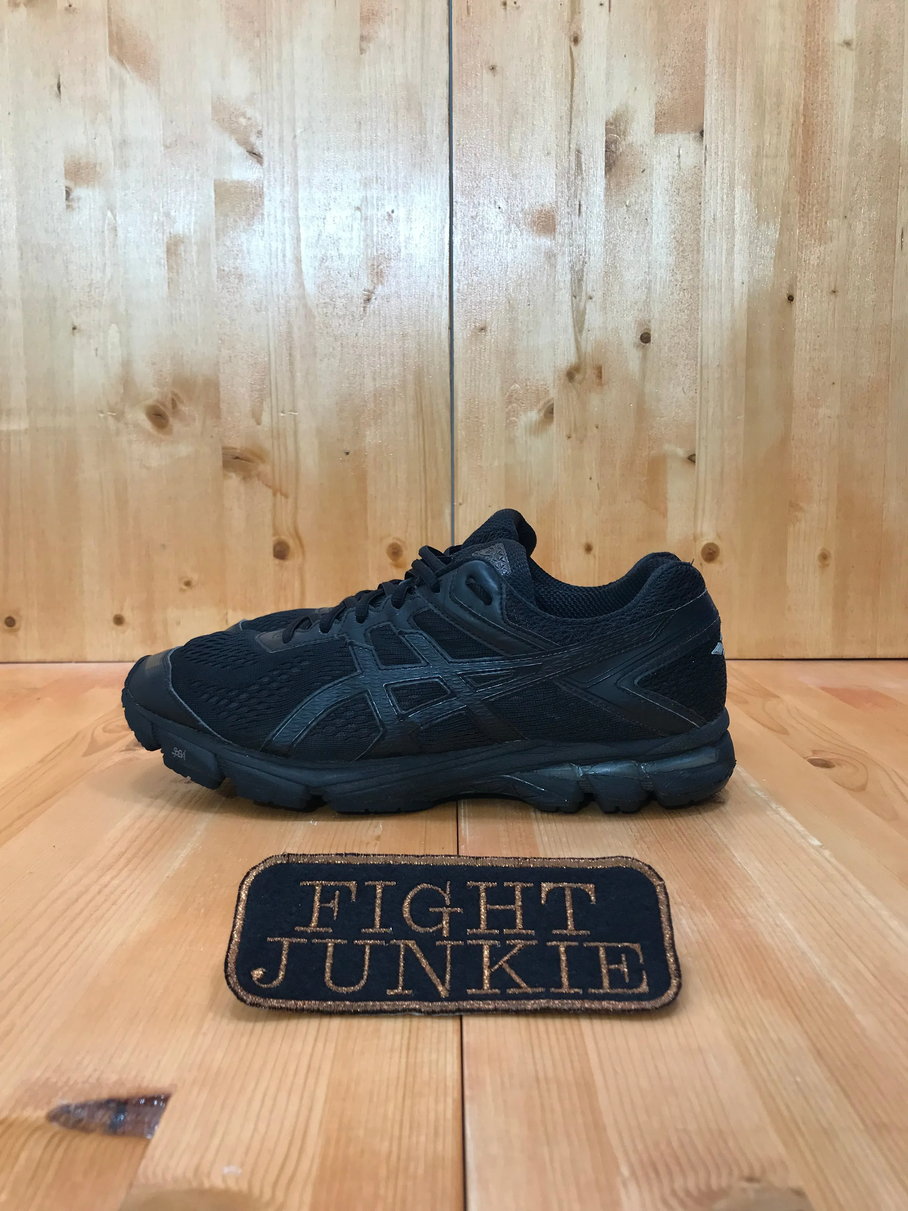 ASICS DUOMAX GT 1000 4 Men Size 11 Shoes Sneakers Triple Black T5A2N