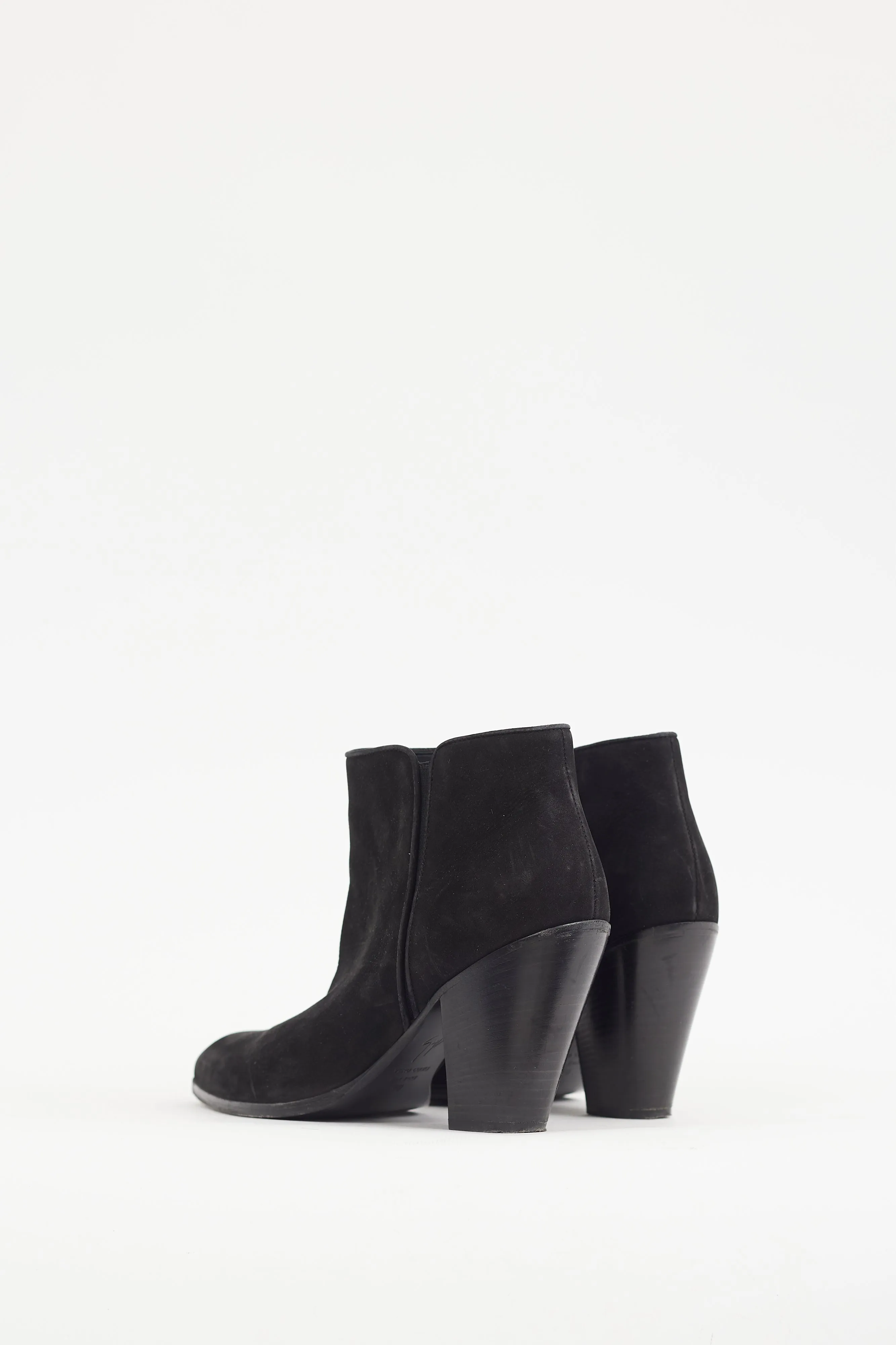 Black Suede Nicky Boot