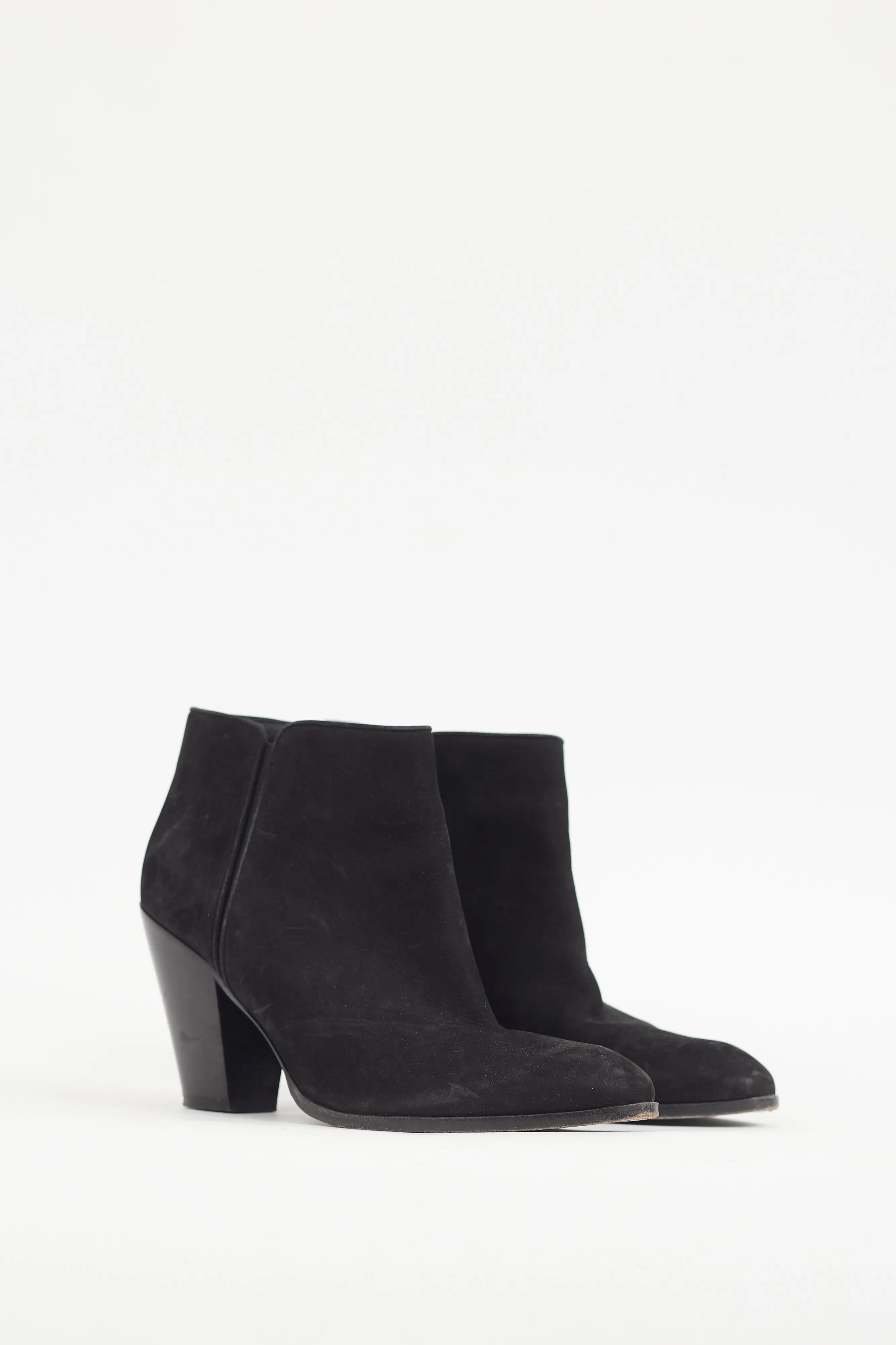 Black Suede Nicky Boot