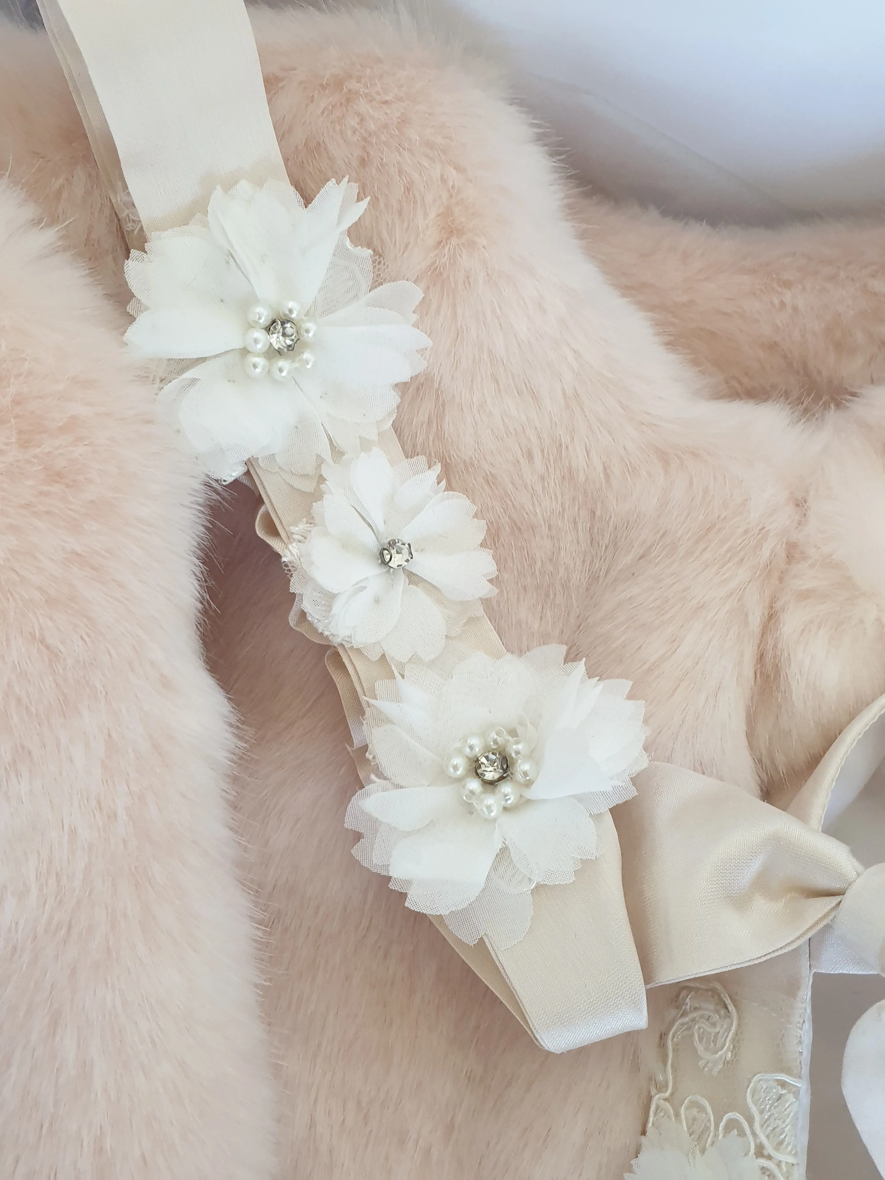 Christening Dress - Florence Blush