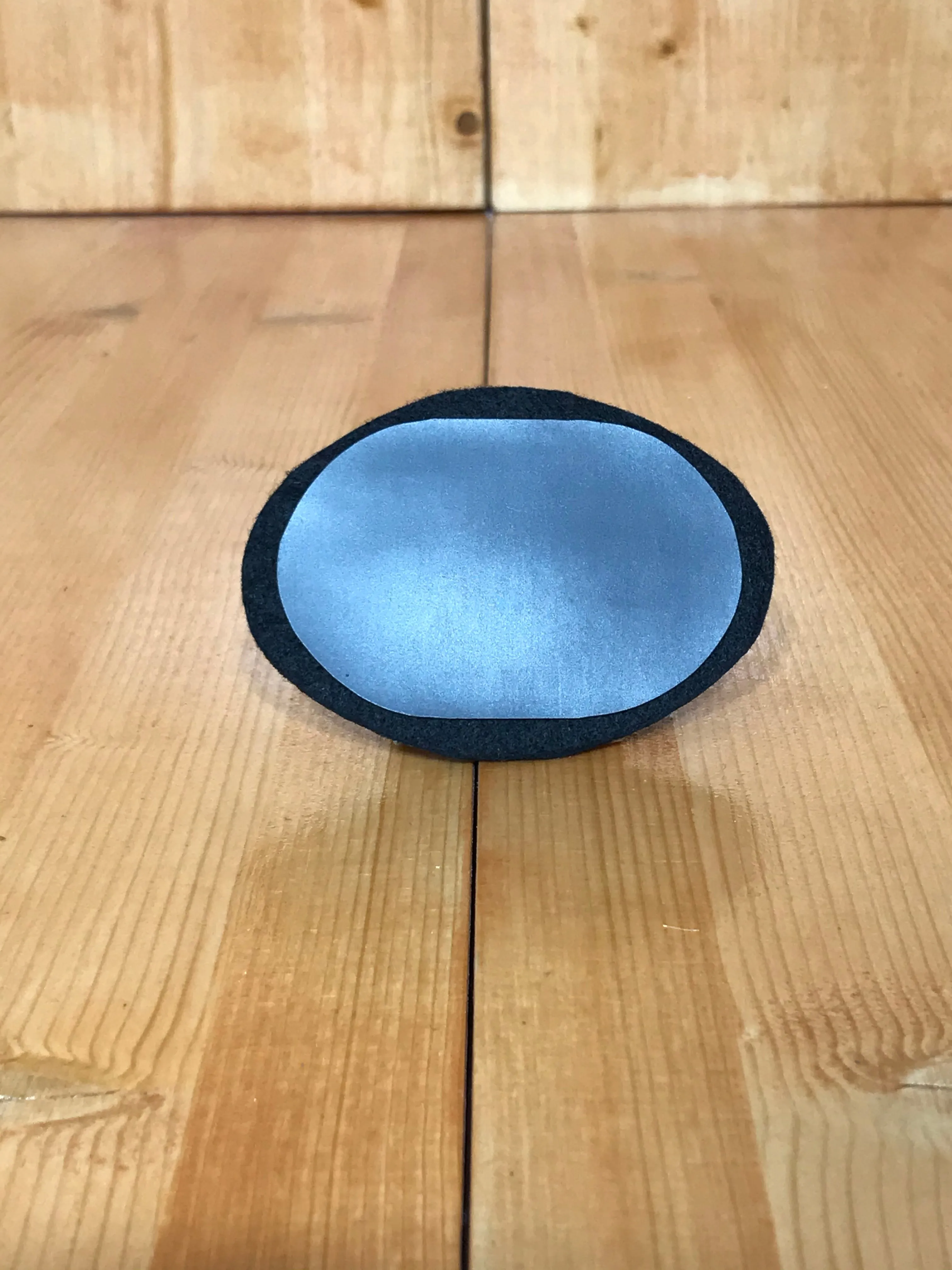 Fight Junkie Beige Oval Magnetic Patch