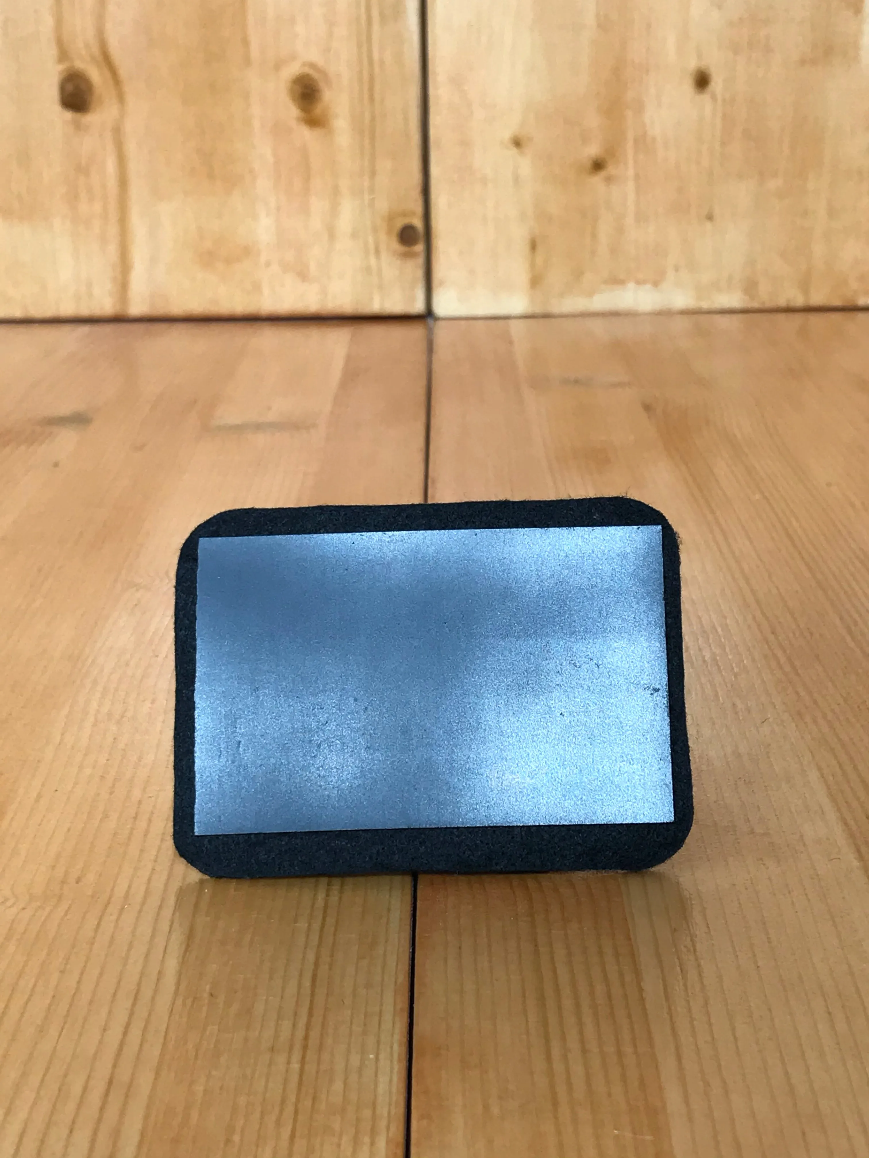 Fight Junkie Gold Square Magnetic Patch