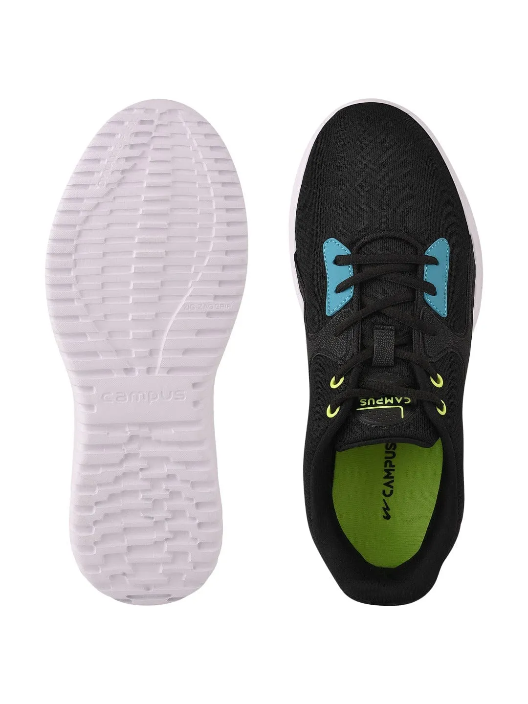 HANDAL Black Men's Running Shoes