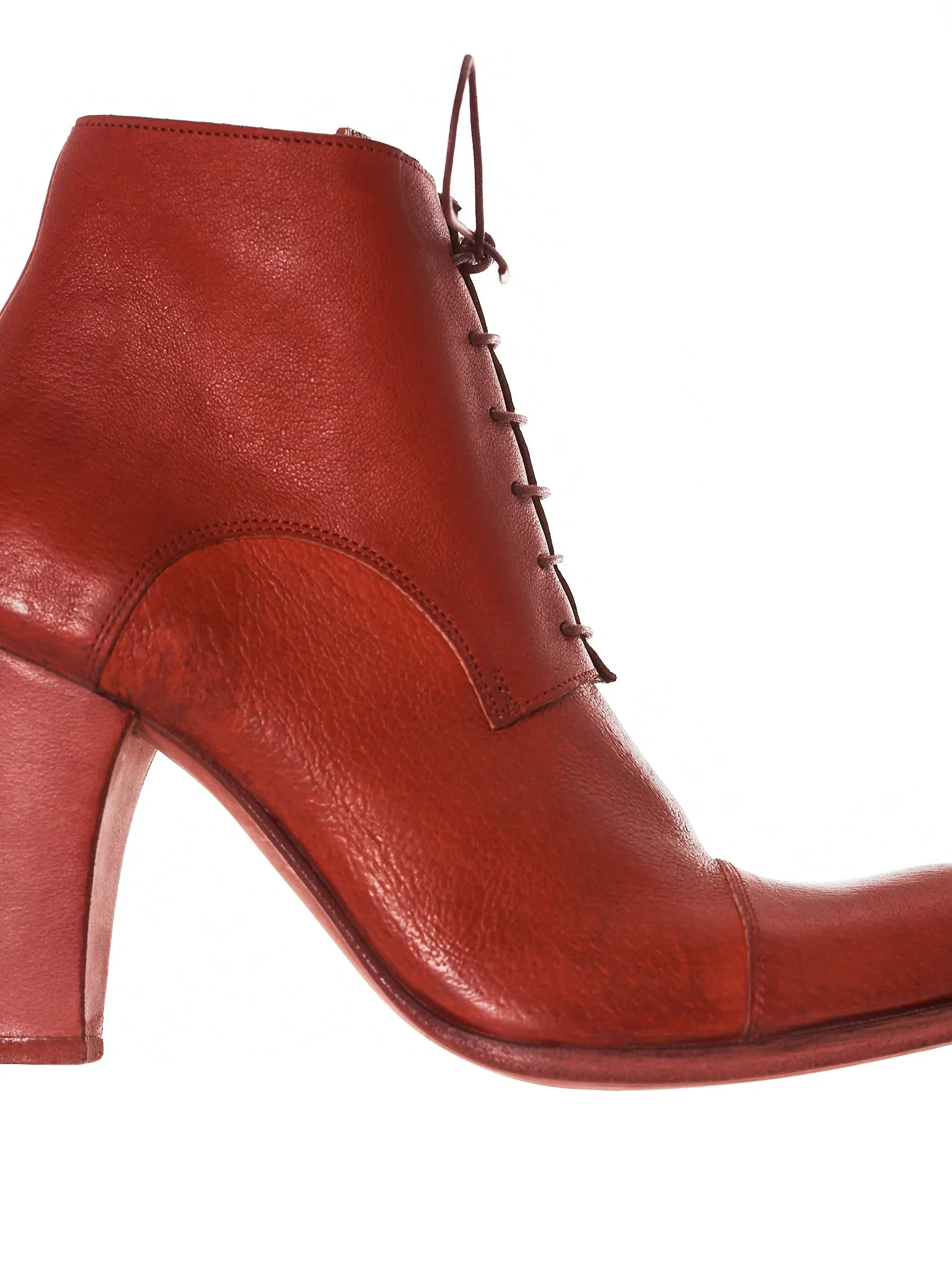 High Heel Oxford Boots (SW7H1-MAVA-1-3-RED)