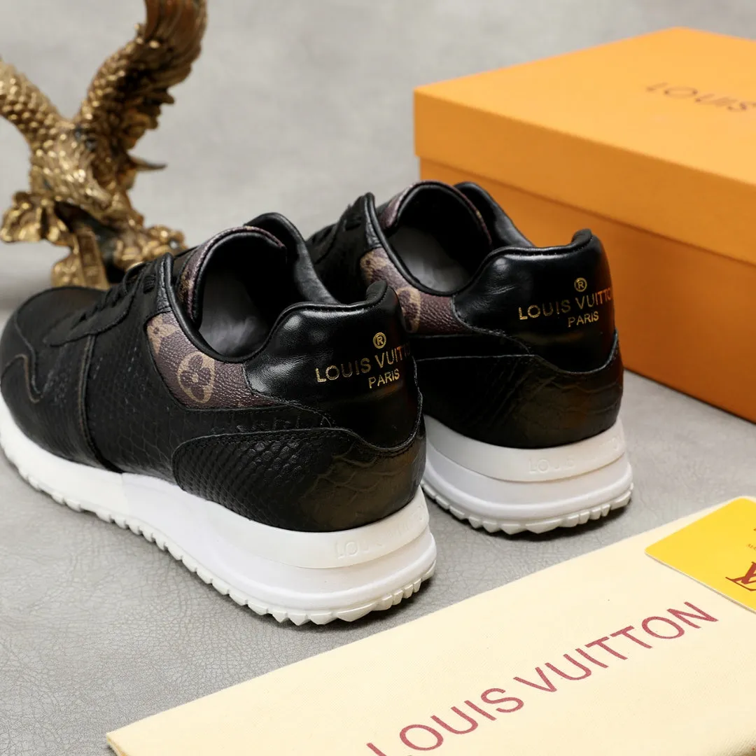 Louis Vuitton Run Away Low Top Black Brown Sneaker