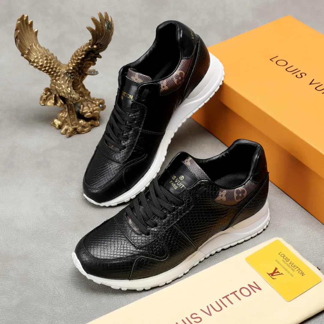 Louis Vuitton Run Away Low Top Black Brown Sneaker