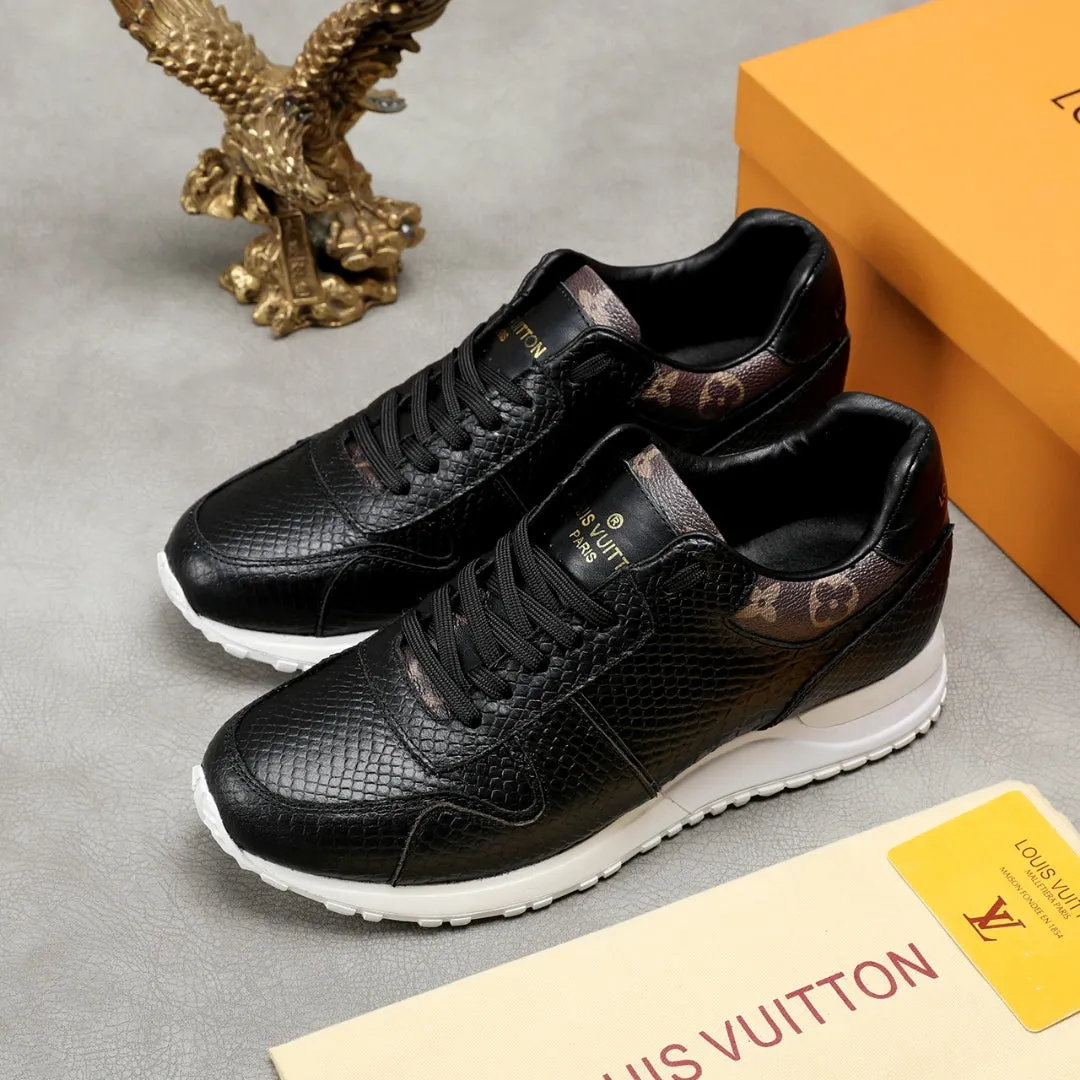 Louis Vuitton Run Away Low Top Black Brown Sneaker
