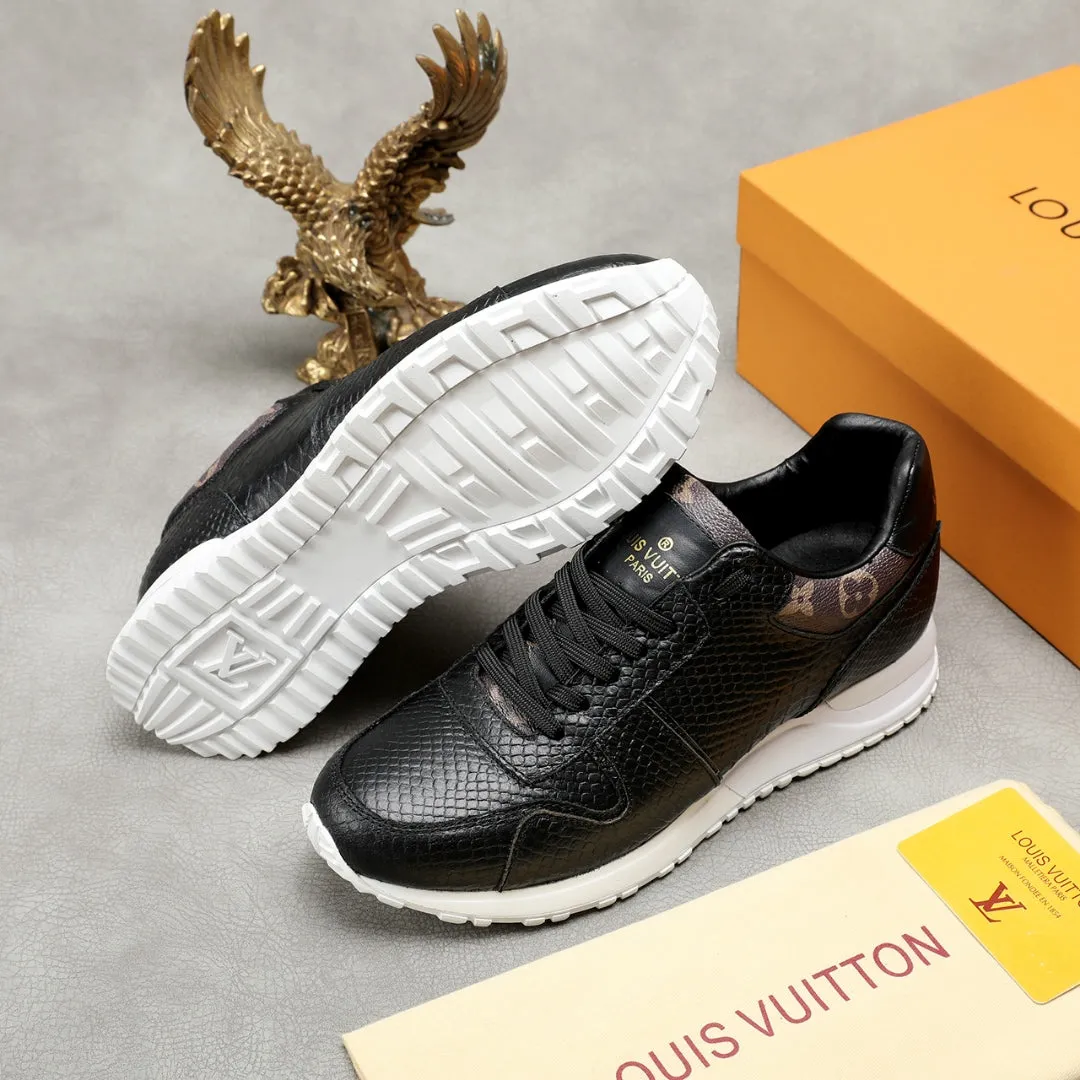 Louis Vuitton Run Away Low Top Black Brown Sneaker
