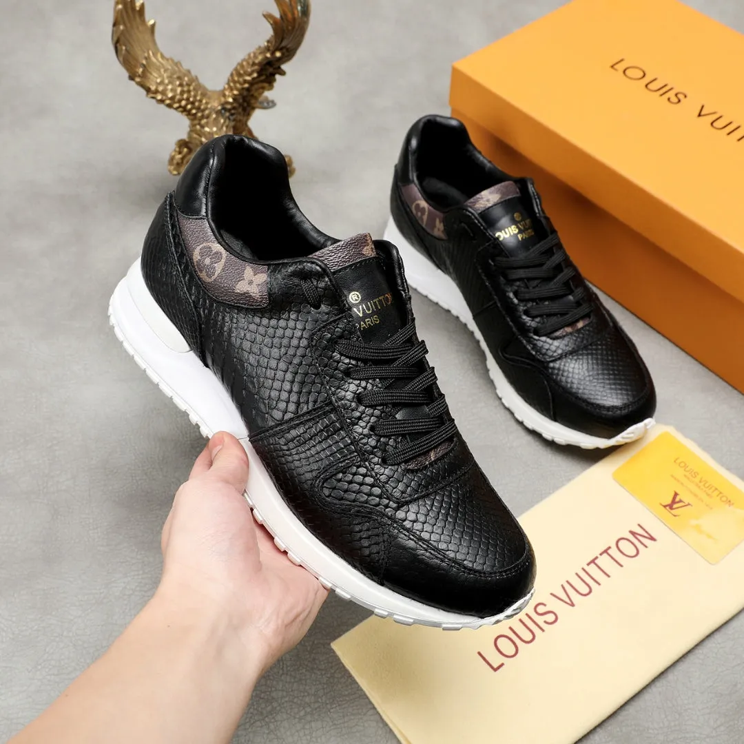 Louis Vuitton Run Away Low Top Black Brown Sneaker