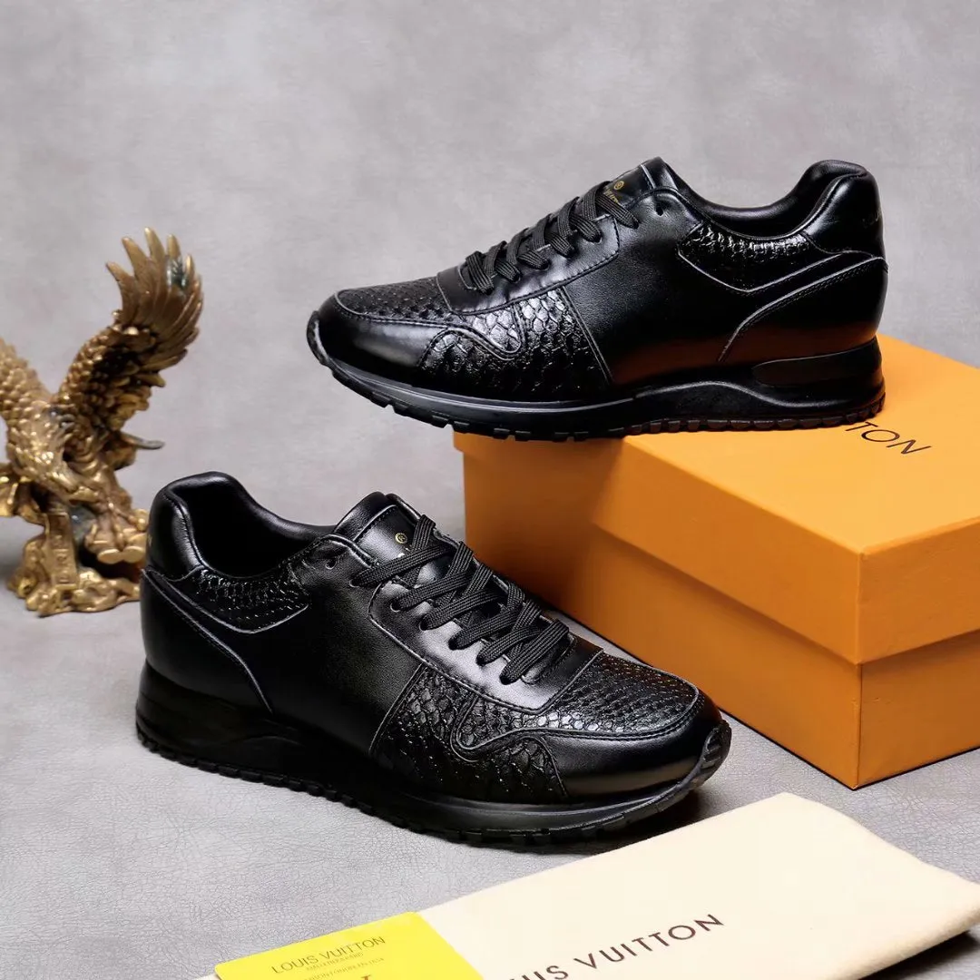 Louis Vuitton Run Away Low Top Black Sneaker