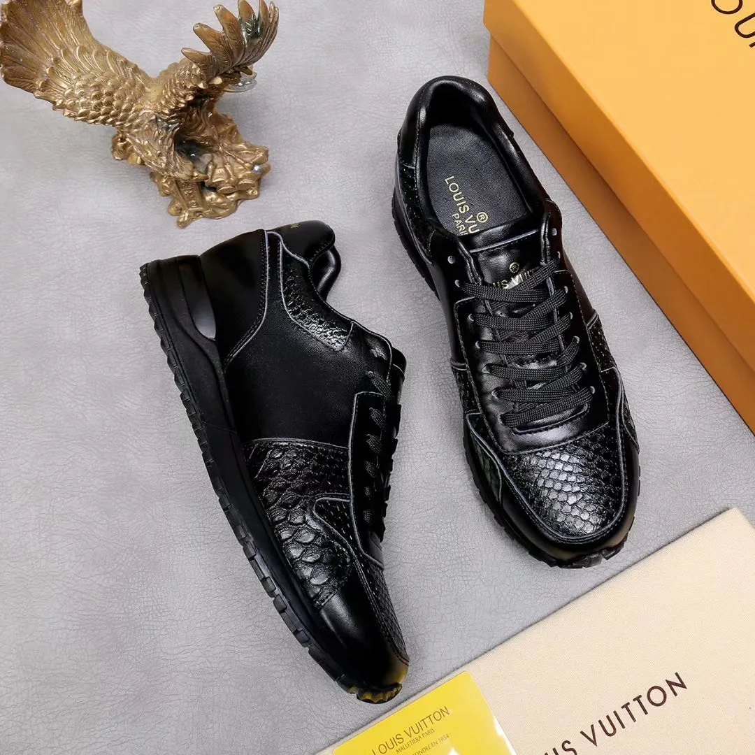 Louis Vuitton Run Away Low Top Black Sneaker