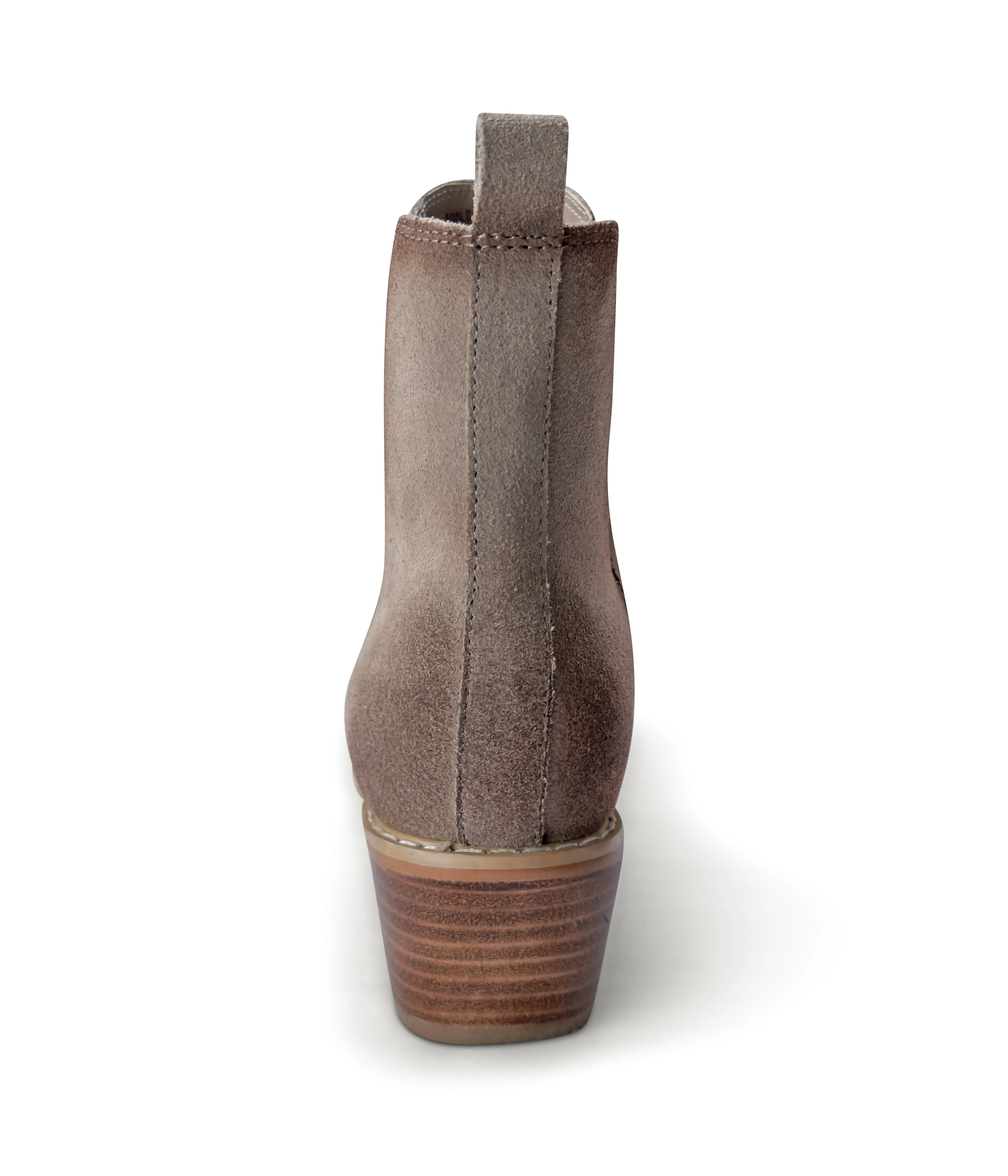ONLINE EXCLUSIVE Wylie Suede Ankle Boot in Taupe