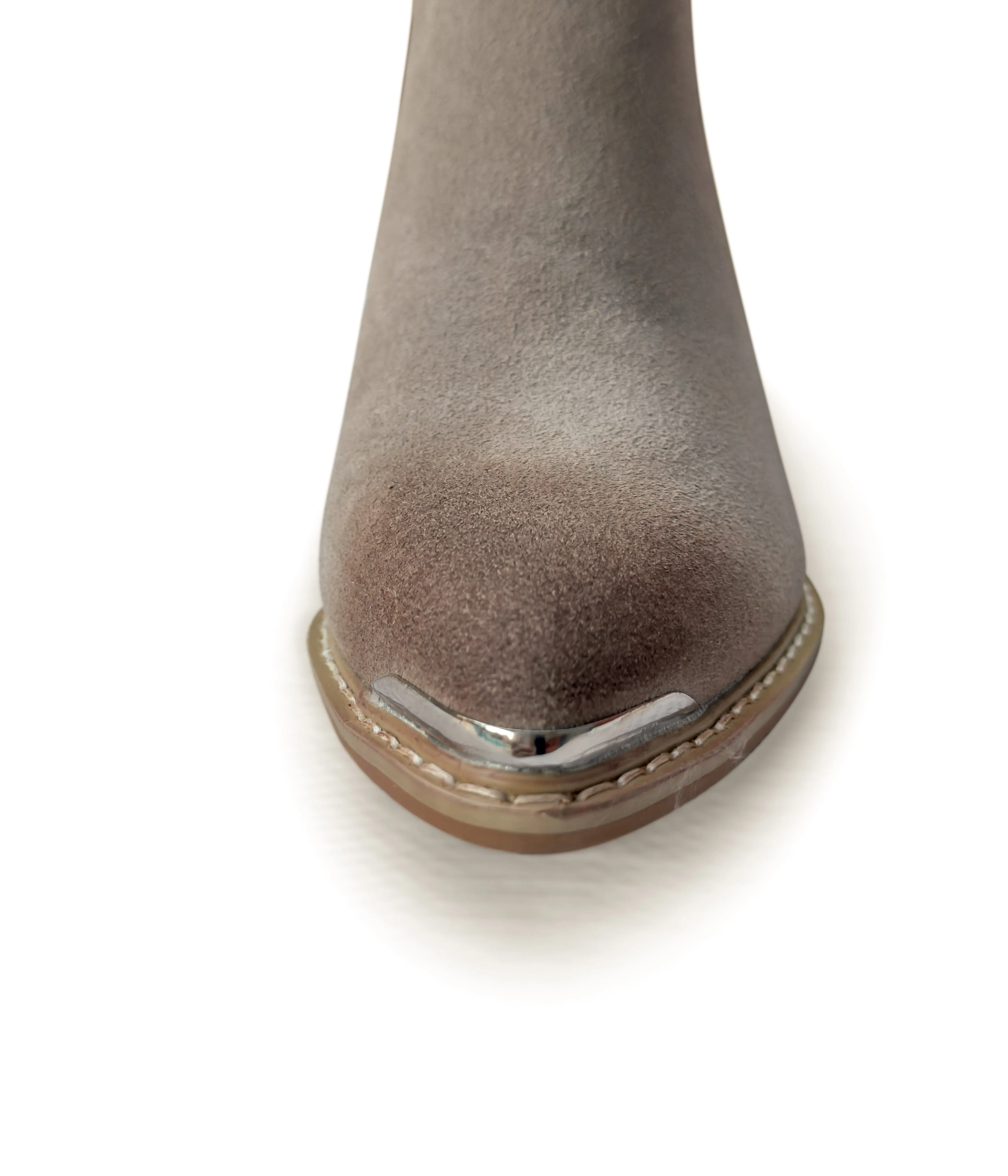 ONLINE EXCLUSIVE Wylie Suede Ankle Boot in Taupe