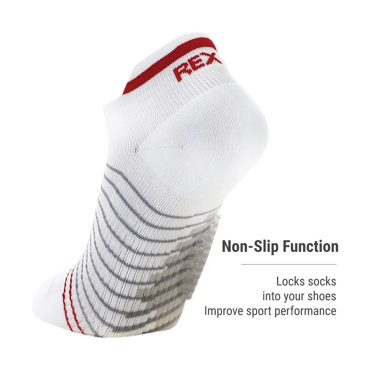 Rexy Lining Aqua Sneakers Socks