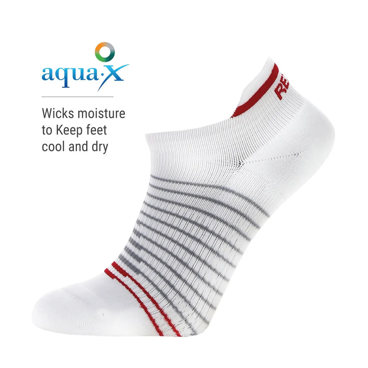 Rexy Lining Aqua Sneakers Socks