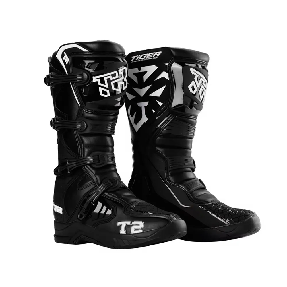 TIGER Motocross Motorcycle Sports Protective Boots T2 for Men - 863377