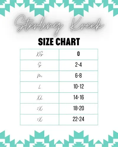 Turquoise Trails Western Print Sweater