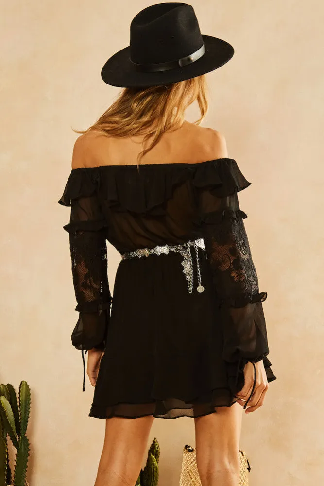Wild Belle Dress Black