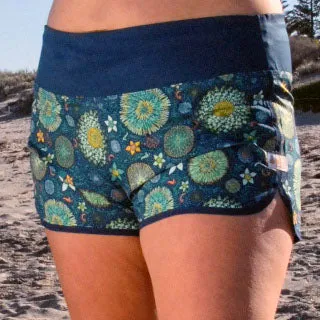 Women's Cute Butt Boardies: In Bloom