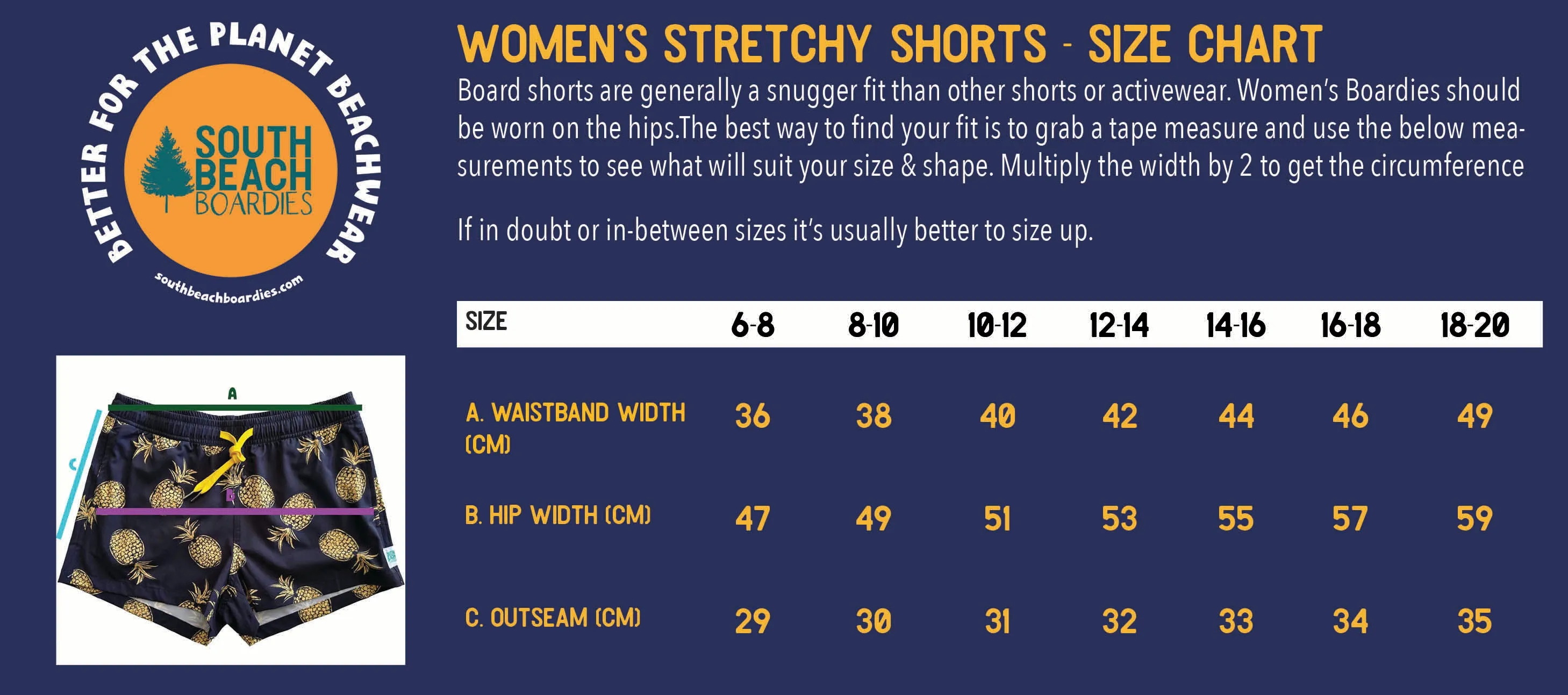Women's Stretchy Shorts: In Bloom