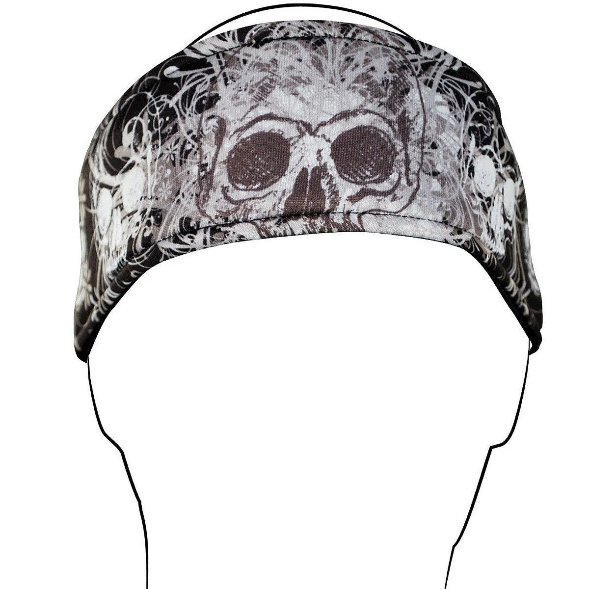Zan headgear® Davinci Skull Headband